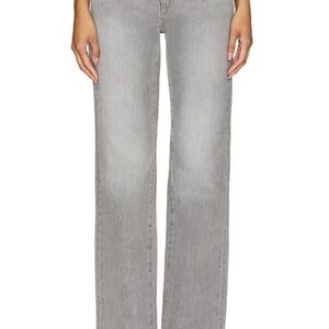 ROLLA’S Heidi High Rise Wide Leg Jeans in Stone Grey - size 30